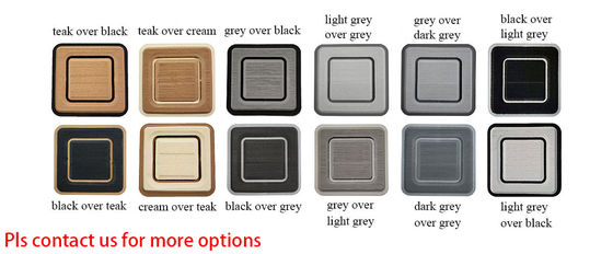 마린마스터 프리미엄 퀄리티 보트 데킹 프로 - 뛰어난 견인력과 우아한 외모를 위한 내구성 있는 해양용 합성 티크 데킹 솔루션